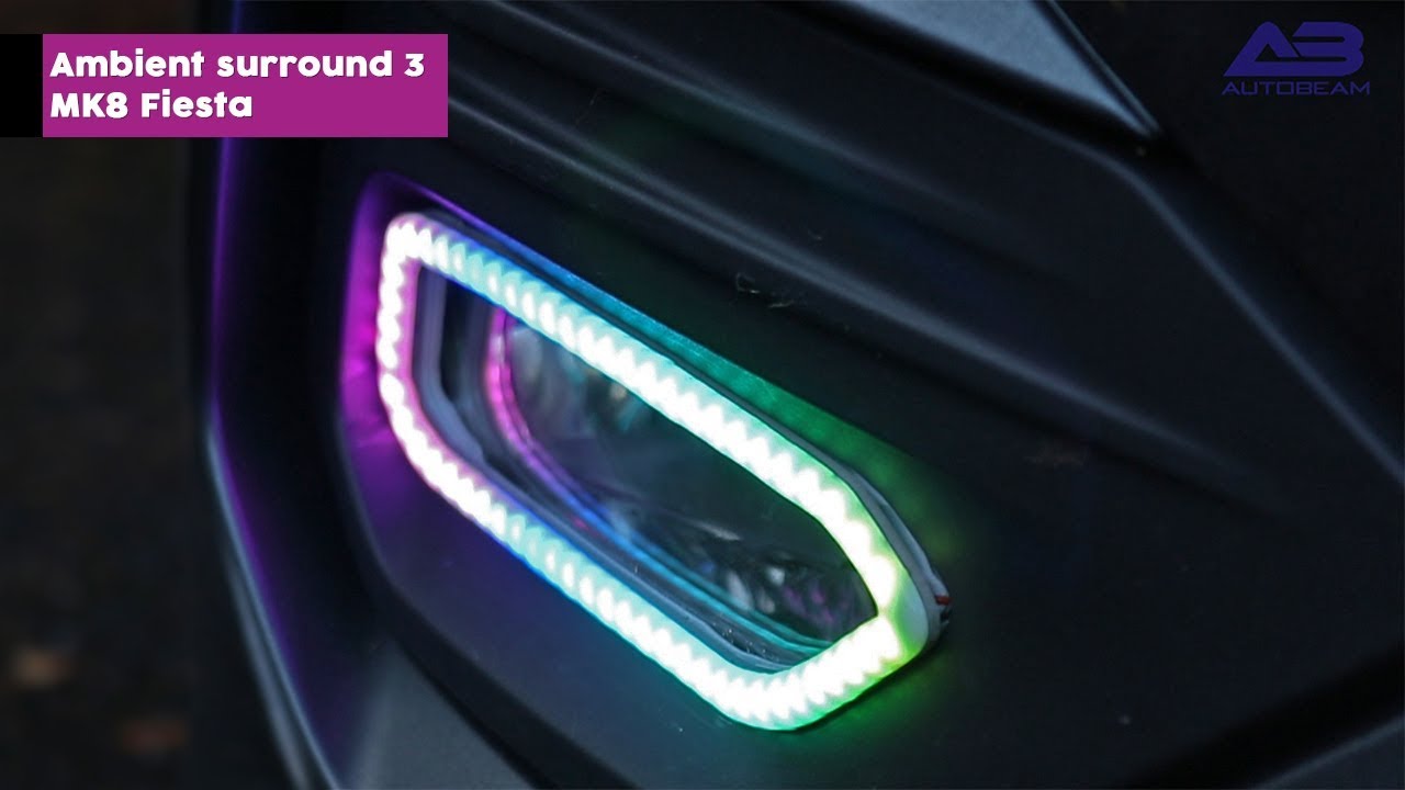 MK8 Fiesta  LED Ambient surround 3 Install Guide 