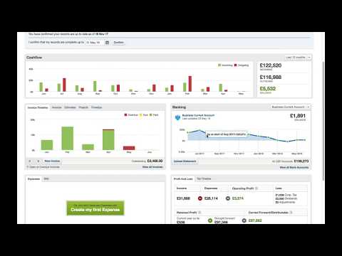 Freeagent cloud accounting software demonstration