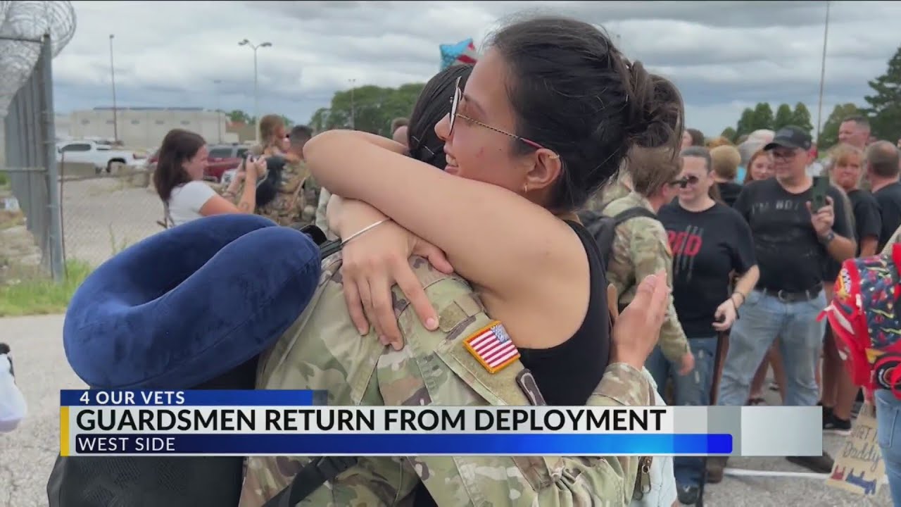 More than 400 Indiana National Guard soldiers return from deployment