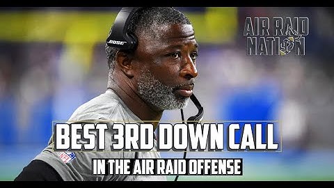 Best 3rd Down Call in the Spread Air Raid Offense