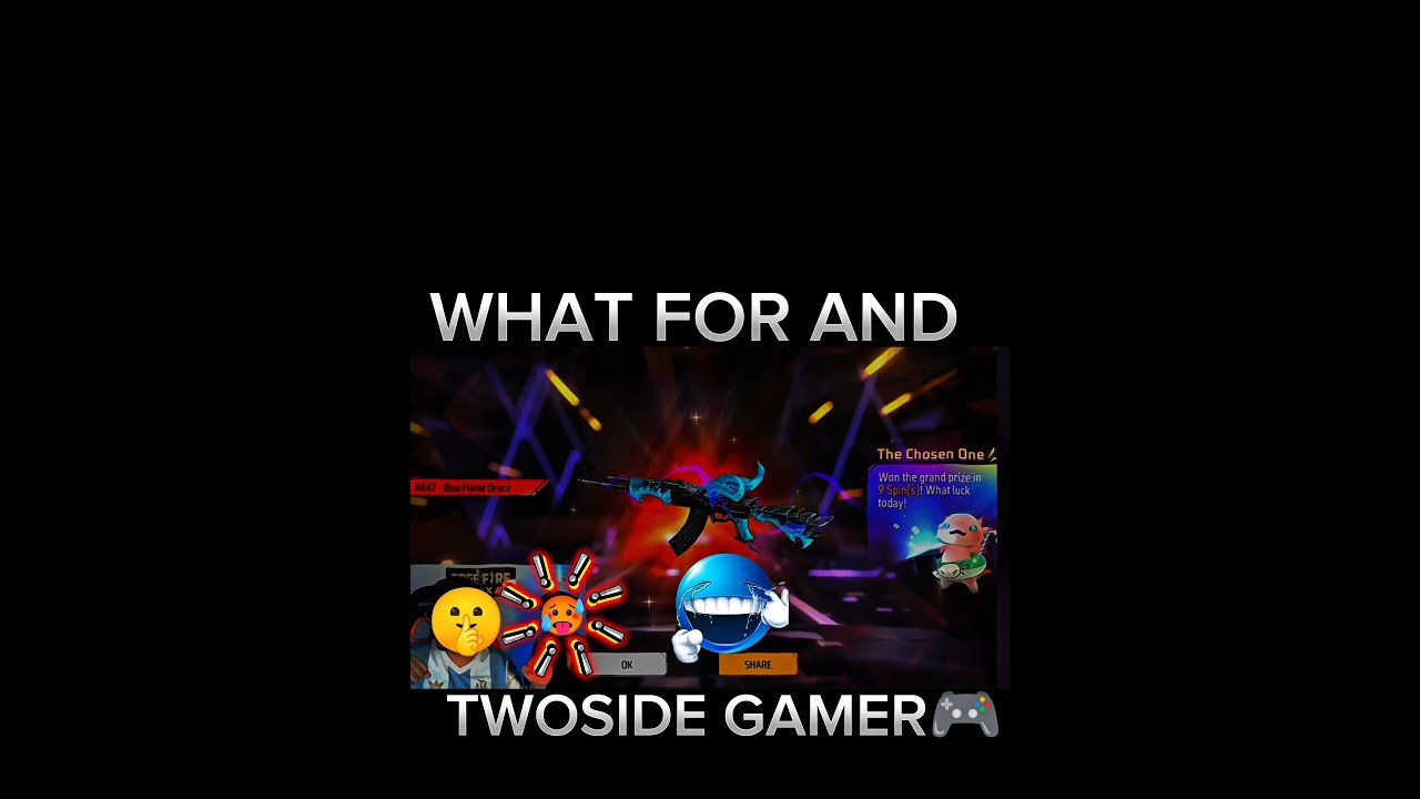 GARENA FREE FIRE 🤡 @TwoSideGamersYT DIAMOND💎 create opening😱🤯 AKM Open banni ka reaction😅😅#viral#