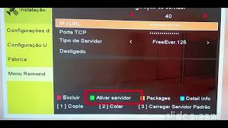 Tutorial como configurar servidor cs no globalsat gs 120 plus 2025
