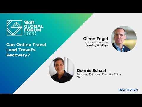 Booking Holdings CEO Glenn Fogel at Skift Global Forum 2020