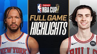 KNICKS at BULLS | EMIRATES NBA CUP 🏆 | FULL GAME HIGHLIGHTS | October 31, 2025