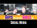 If Guys Posted Like Girls Online 2 (w/ Juanpa Zurita) | Brent Rivera