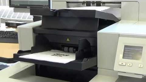 Kodak i5850 Scanner Intelligent Document Protection Feature