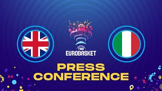 Great Britain v Italy - Press Conference