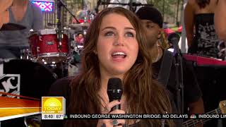 Miley Cyrus - Interview + The Climb (Live @ NBC's The Today Show) (08/29/2009) [HDTV 1080i]