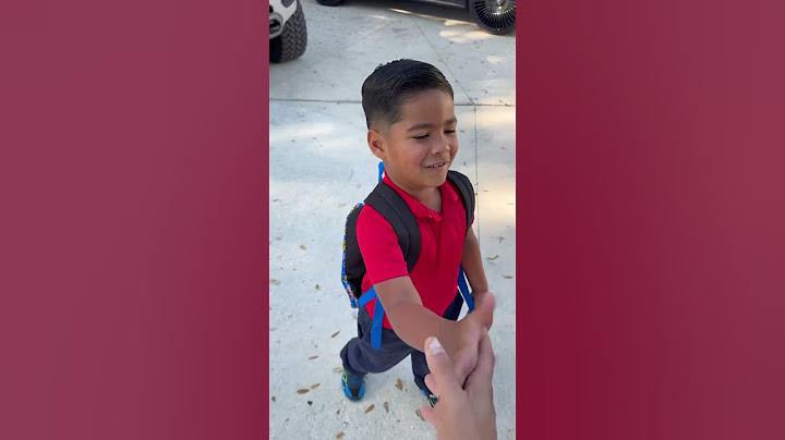 Son does trench family handshake with mom and dad before school #shorts