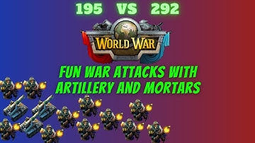 How to easily win all of your war attacks | Mortar | Artillery | Paratrooper | Dominations Guide