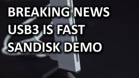 Sandisk ImageMate All-In-One USB3 Card Reader Unboxing & Speed Comparison