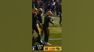 Aura Farming Touchdown Celebration #cfl