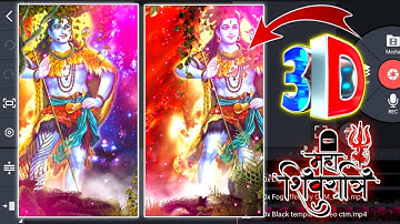 Mahashivratri video editing | kinemaster video editing | kinemaster editing