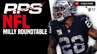 MILLY ROUNDTABLE | 2023 NFL, WEEK 12 | DRAFTKINGS TOURNAMENT PICKS AND STRATEGY