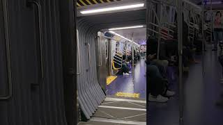 MTA R211T "Soft Shell" Gangway Connection Movement #shorts #fyp screenshot 1