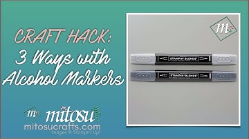 3 Craft Hacks, Tips & Tricks with Stampin