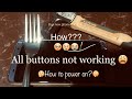 HOW TO POWER ON YOUR PHONE IF ALL THE BUTTONS ARE BROKEN?