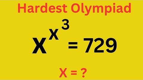 Japanese : A Nice Math Olympiad Exponential Equation || You should know this solution ||