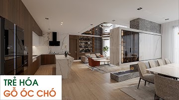 Nội thất gỗ óc chó già hay trẻ? Thiết kế nội thất phong cách hiện đại