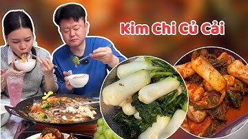 Làm Kim Chi Củ Cải. Để Dành Ăn Mì Cay Siêu Ngon - Thị Thu Thảo Vlog