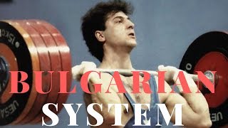 You dont train Bulgarian, bro.