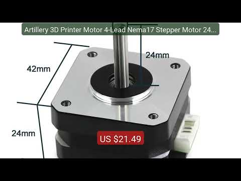 Artillery 3D Printer Motor 4-Lead Nema17 Stepper Motor 24mm 1... — Amazing Value 2026 | Must Have!