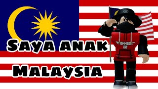 Saya anak Malaysia | Roblox Malaysia #road600subs