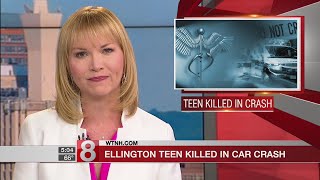 Crash kills Ellington teen, injures several others in Plainville