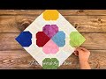 🌸 “Sewing a Colorful Flower Block the Easy Way — Perfect for Beginners and Pros!”