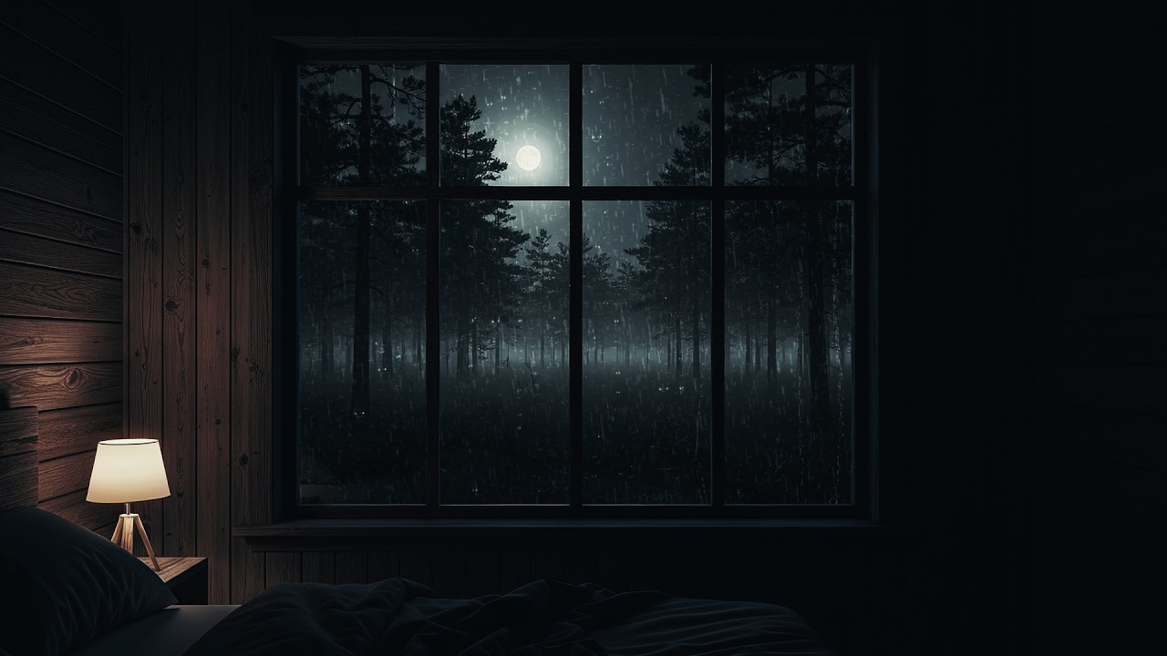 Rain and Thunder Sounds | Relaxing Storm for Sleep