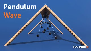How to create a Pendulum Wave - Houdini Tutorial Net Worth