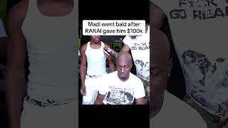 Madi went bald after Rakai gave $100k #madison #bald #dare #rakai #money #cloverboys #cloverhouse