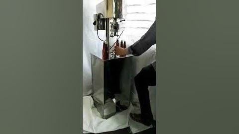 Matel Capping Bottle machine | high speed ROPP Capping machine #glassbottlecapoing #matelcapping