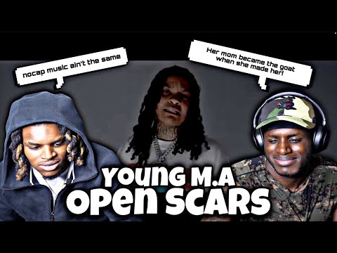 Young M.A "Open Scars" (Official Music Video) REACTION!!!