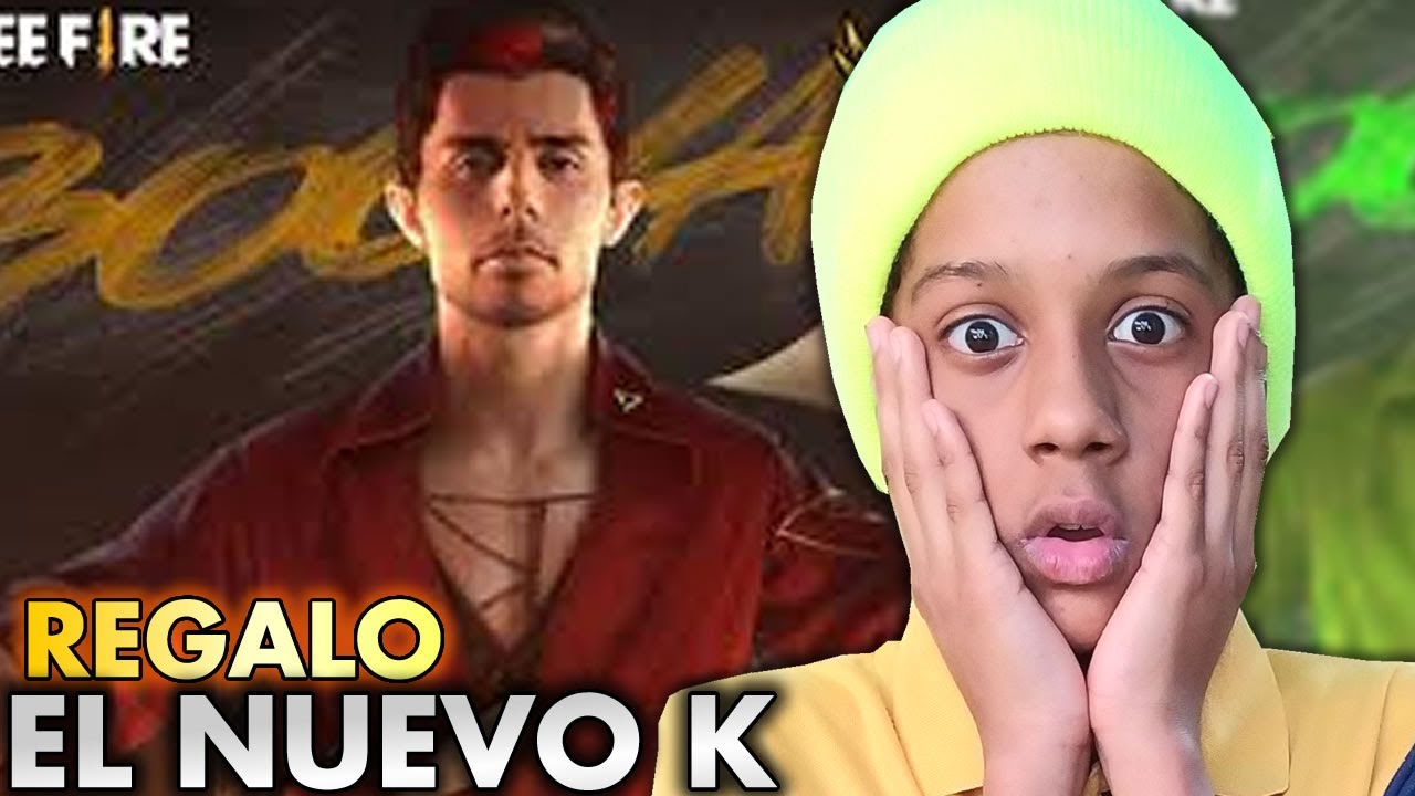 REGALO EL NUEVO PERSONAJE (K) DE FREE FIRE ������ °epico° ������ | Isaac Diaz