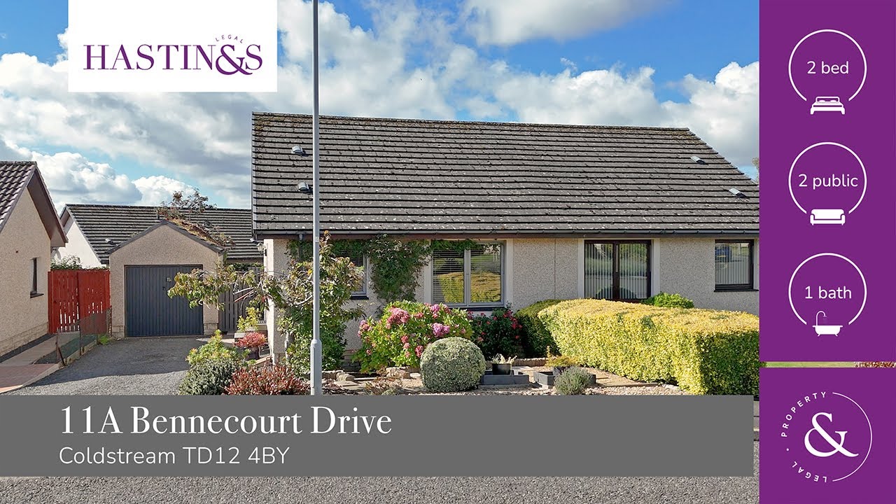 11A Bennecourt Drive, Coldstream TD12 4BY - Video Tour