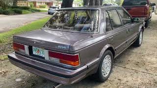 1985 Nissan Maxima Walk Around