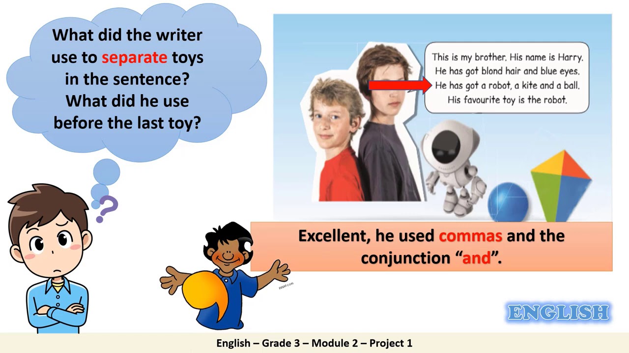 Grade 3 English Module 2 Project 1 - YouTube
