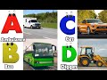ABC Song Phonics, Transportation Song, ABC Song, Alphabet Educational Song A to Z for kids