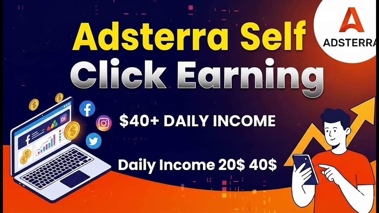 Adsterra Self Click | Adsterra Cpa Trick | twitter Marketing | Facebook Marketing| Its Money Problem