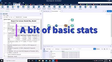 Regression using Alteryx (Detailed Residual Analysis)