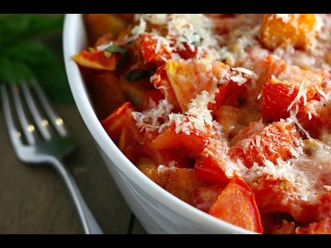 Garlicky Scalloped Tomatoes recipe