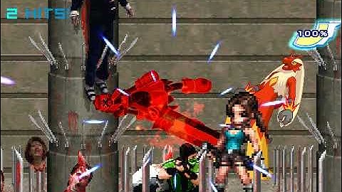 MUGEN Request: Lara Croft & Blaziken Vs Fiona Mayfield & Reptile MK2