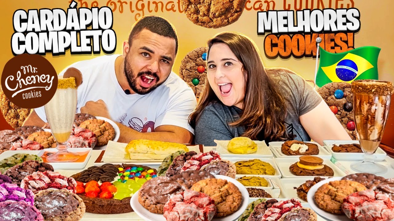 TODOS OS COOKIES DA MR.CHENEY + COOKIE GIGANTE