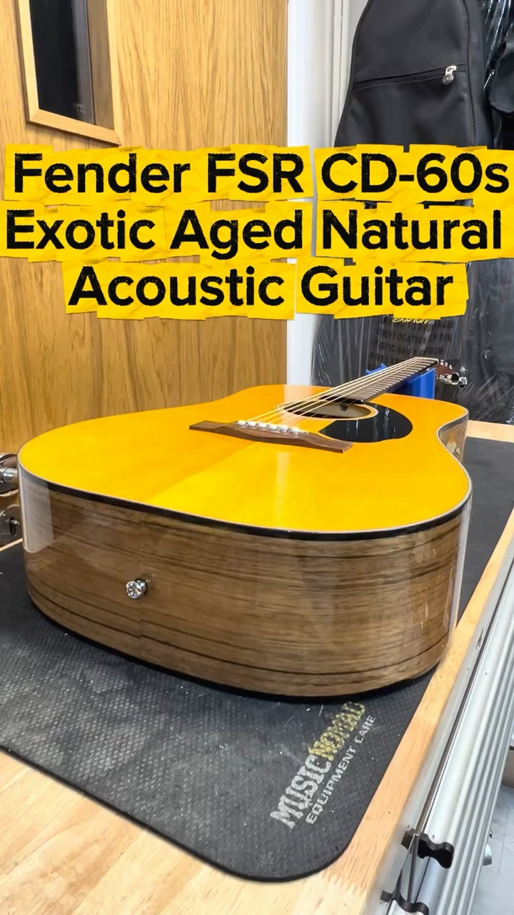 Fender CD-60S FSR Exotic Full Setup 🔧✨ Truss Rod, Action, Frets