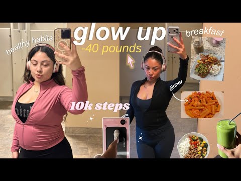 How I Glowed Up Mentally And Physically 40 Pounds Down! 👙natrual Healthy Habits