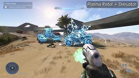 Halo Infinite Forge scripting feature: weapon combining