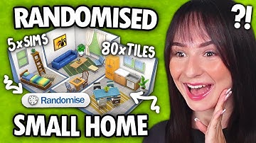 Can I build a RANDOMISED SMALL HOME challenge in The Sims 4