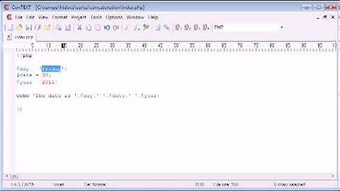 Beginner PHP Tutorial  17 - Concatenation