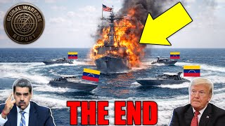 Venezuelan Fast Boats Swarmed a U.S. Destroyer Near the Orinoco Delta… Then This Happened